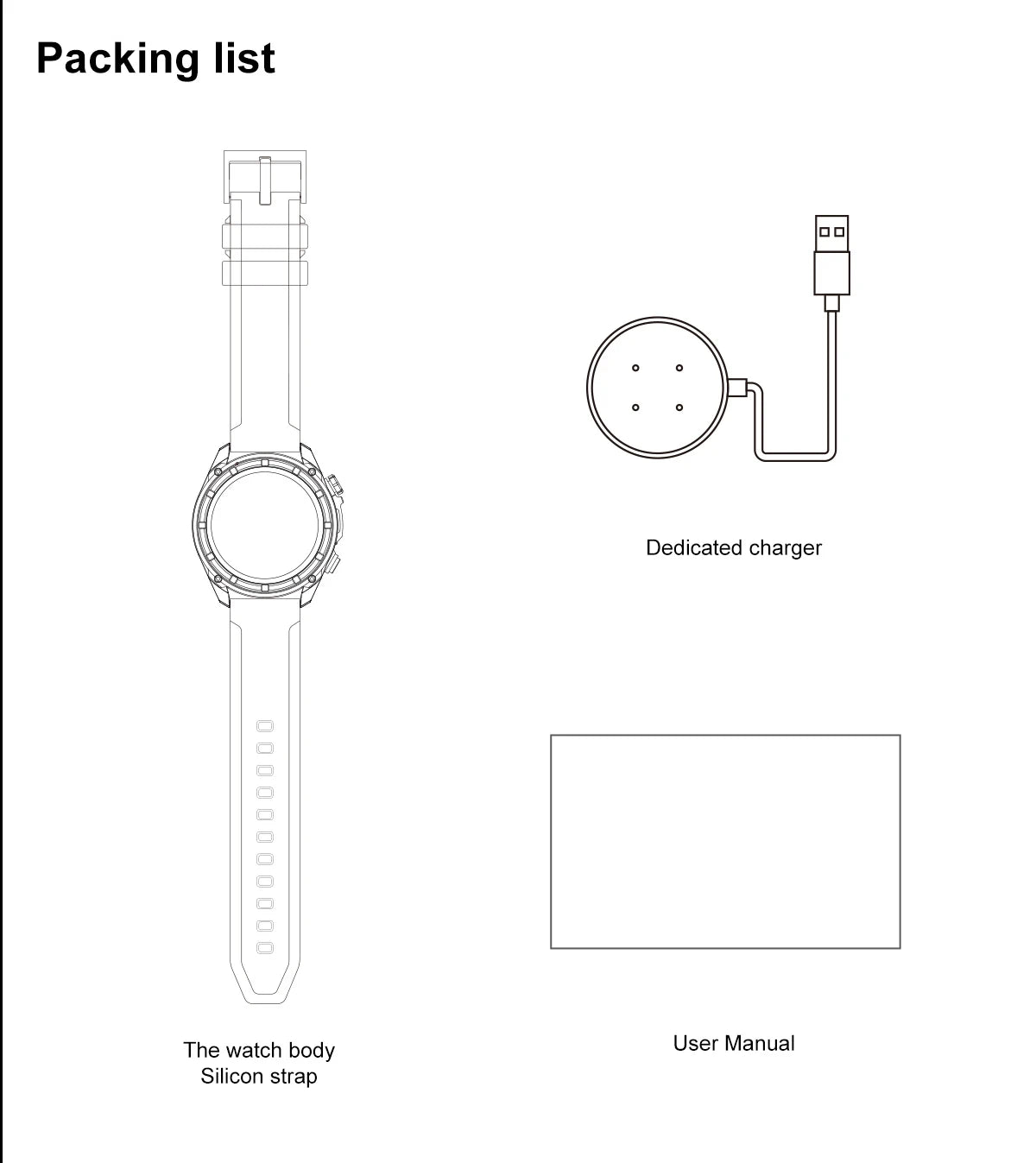 VWAR Tactical Smart Watch Built-in GPS Offline Map 4GB Memory 3 ATM IP69K Swimming Waterproof Men Militray Smartwatch 2025 NEW